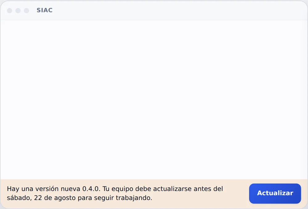 Una versión nueva, con plazo