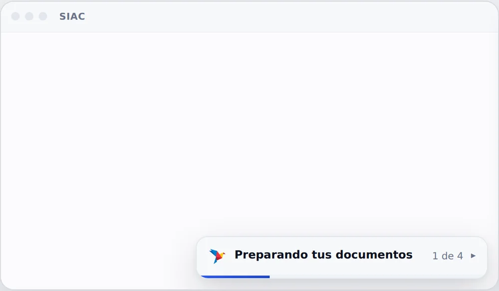 Todo queda en la bandeja