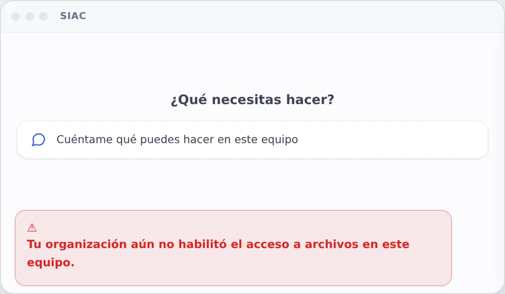 Sin conexión, la habilidad no aparece