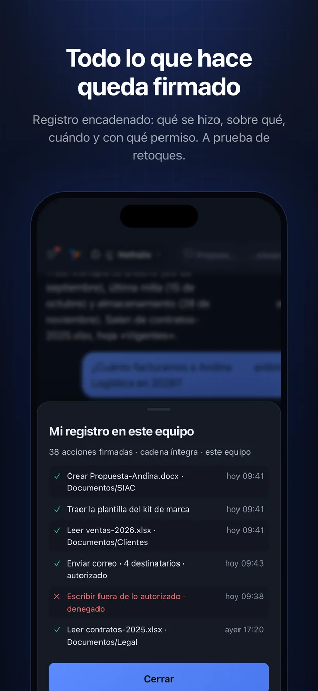 El mismo registro, en cualquier canal